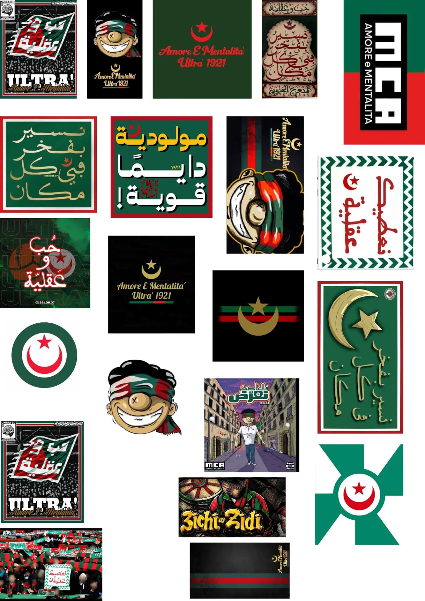 Stickers Mouloudia